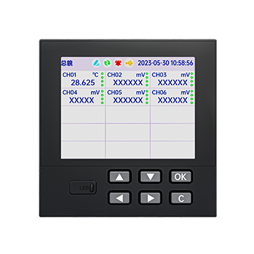 MIK-RN3000-1_18 路万能模拟输入 3.5 英寸彩色液晶屏无纸记录仪_温度_压力_多种参数